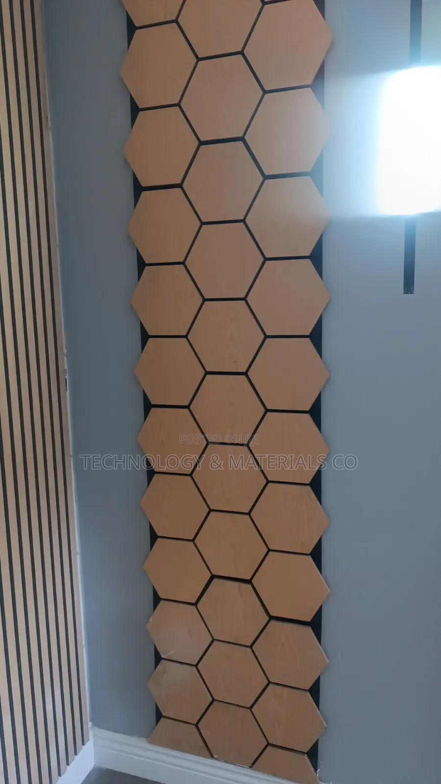 Hexagon Acoustic Wall Panel