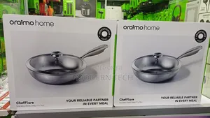 Oraimo ChefFlare 26cm Stainless Steel Deep Frying Pan With Glass Lid