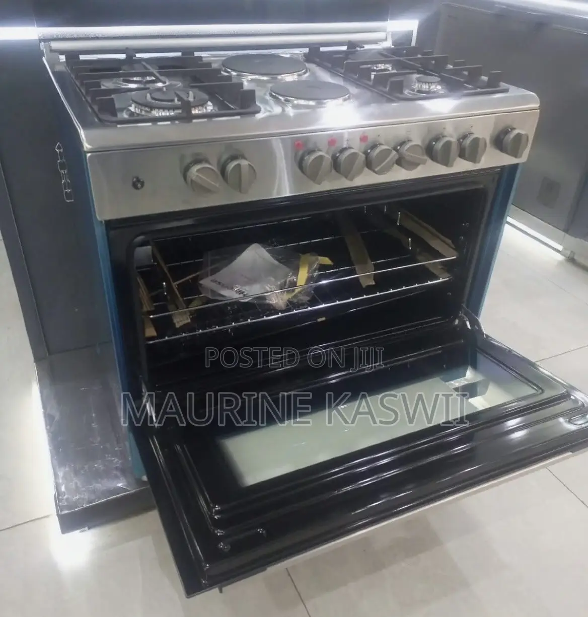 HISENSE 90 Cm Cooker 4Gas +1 Electric