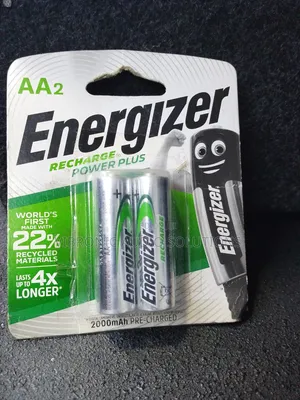 Energizer AA 2000mAH Rechargeable Batteries 1 Pair