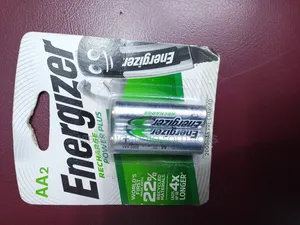 Energizer AA 2000mAH Rechargeable Batteries 1 Pair