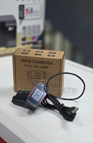 Full HD 1080P Web Camera With Built-in Microphone – USB Plug Play