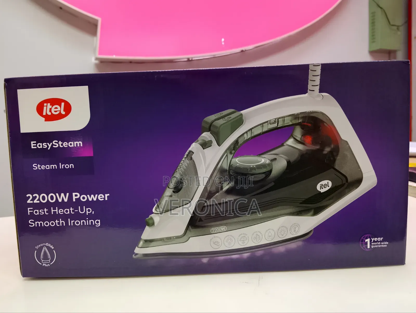 Steam Iron Itel