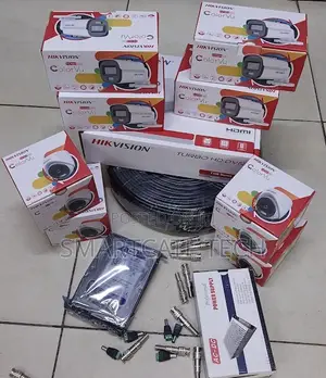 Hikvision 8CH HD DVR ColorVu 4 Dome 4 Bullet Security System