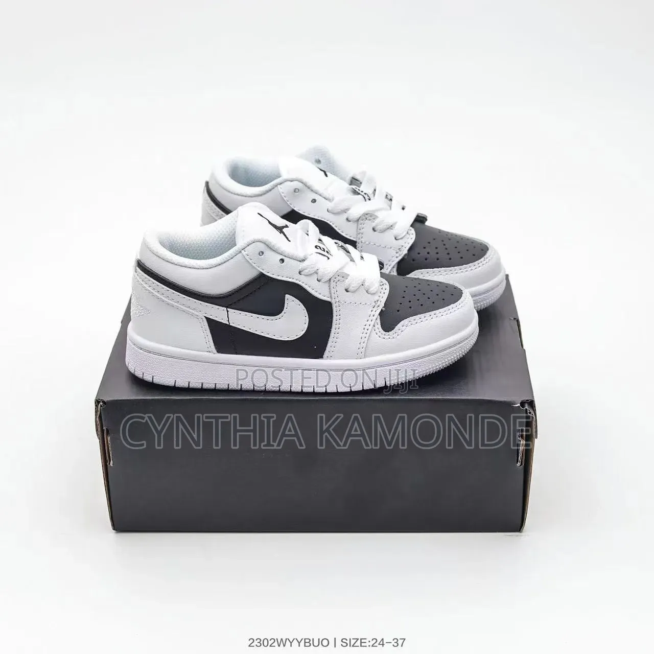 Jordan 1 Low Panda White/Black