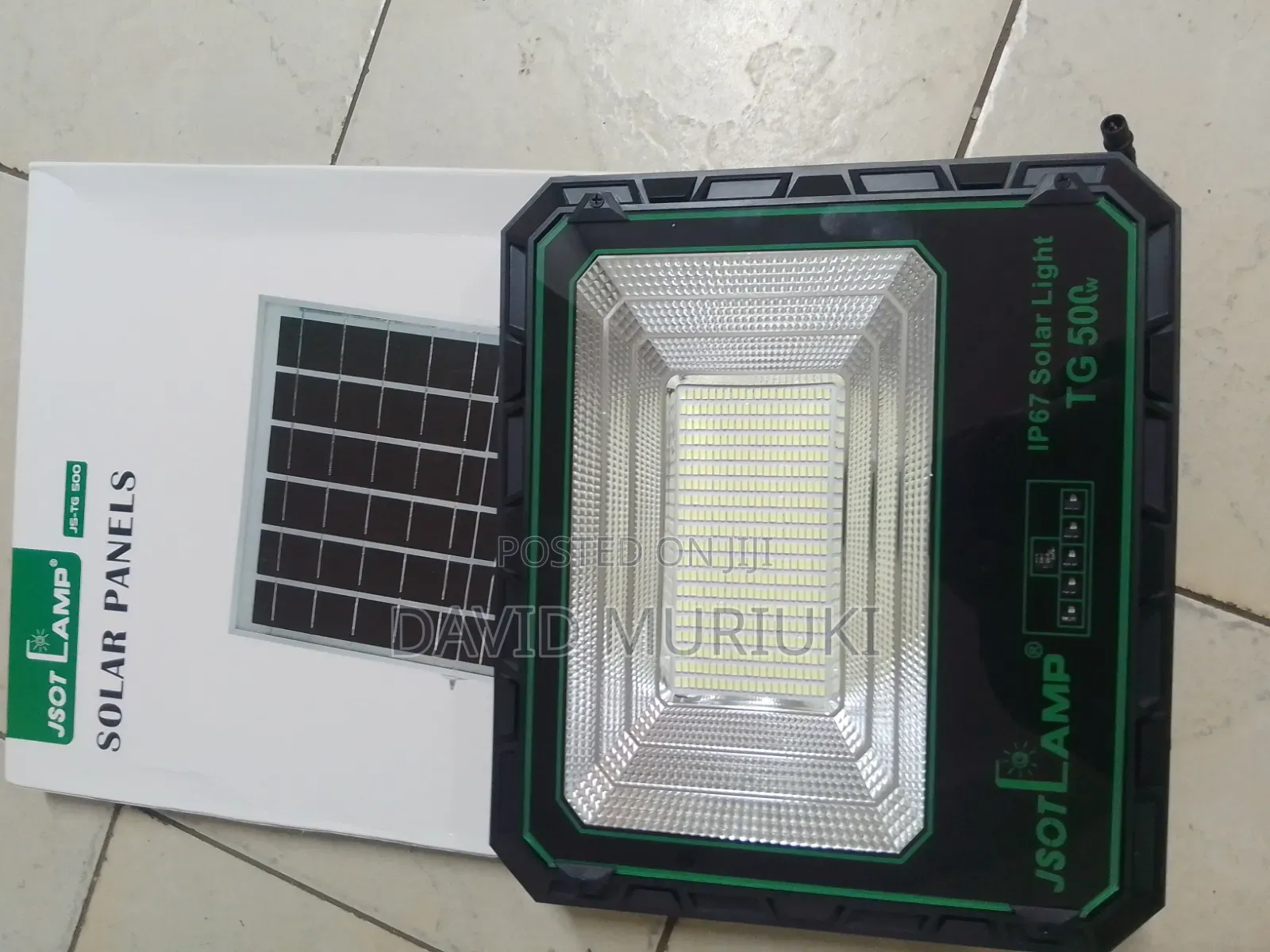 500W JSOT Solar Security Floodlight