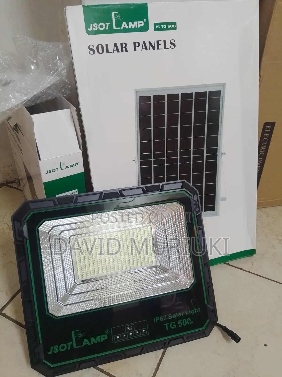 Jsot Tg 500w Led Solar Flood Light