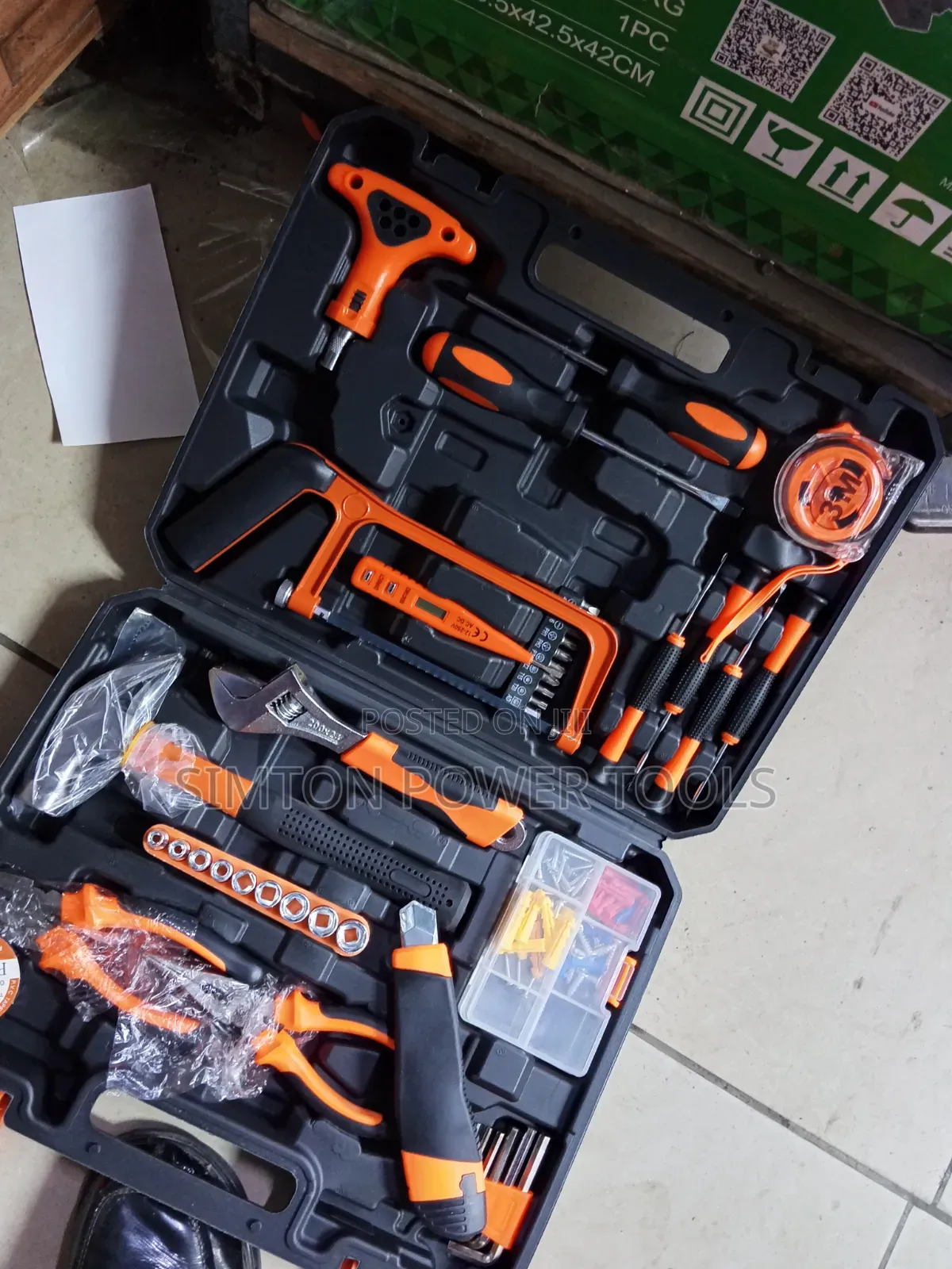 82-Piece Household General Hand Tool Kit