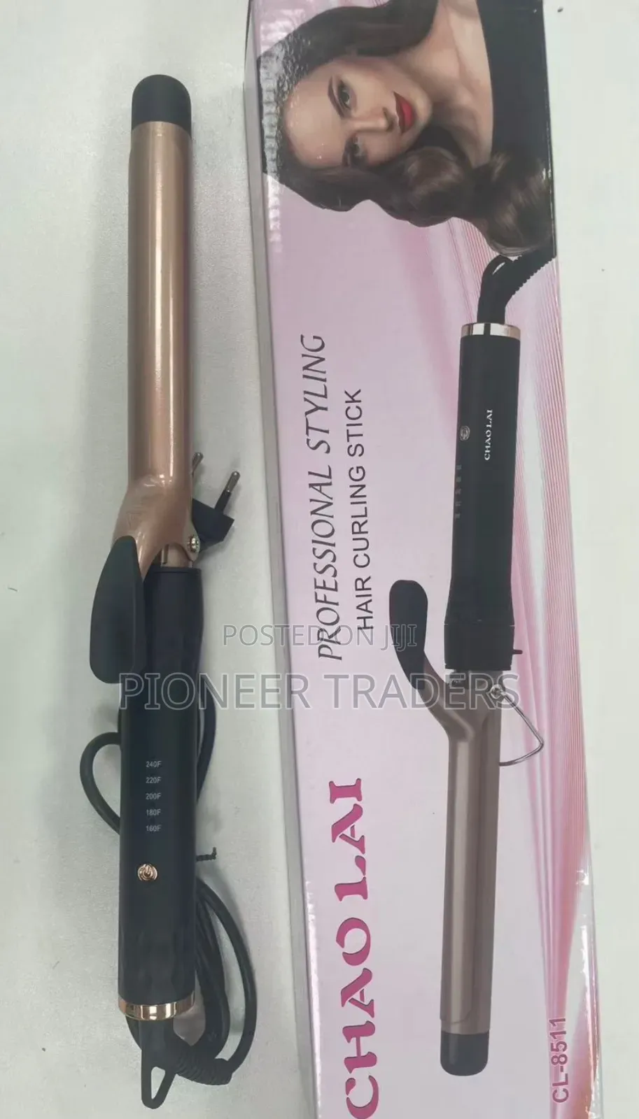 Cronier Proffesional Tongs Curling Stick