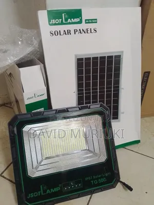 JSOT TG 500W Solar Security Light