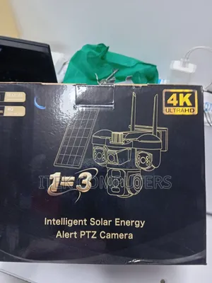 Triple-Lens Solar 4G Camera for Large Property Surveillance