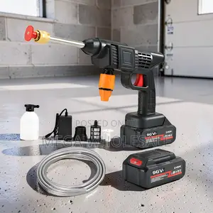 Reliable 96V Cordless Rechargeable Pressure Washer Gun Machine