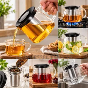 *Glass Teapot With Infuser*
 1000ml 1500mls