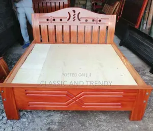 5x6 Pure Mahogany Bed