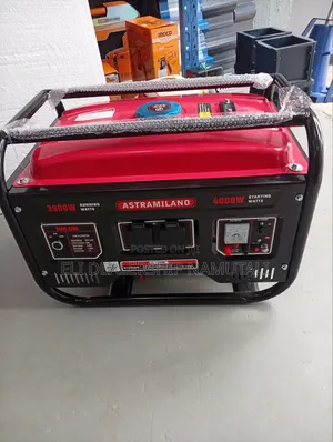 Astramilano 3.8kVA Generator – 8HP Petrol Engine, 220–240V