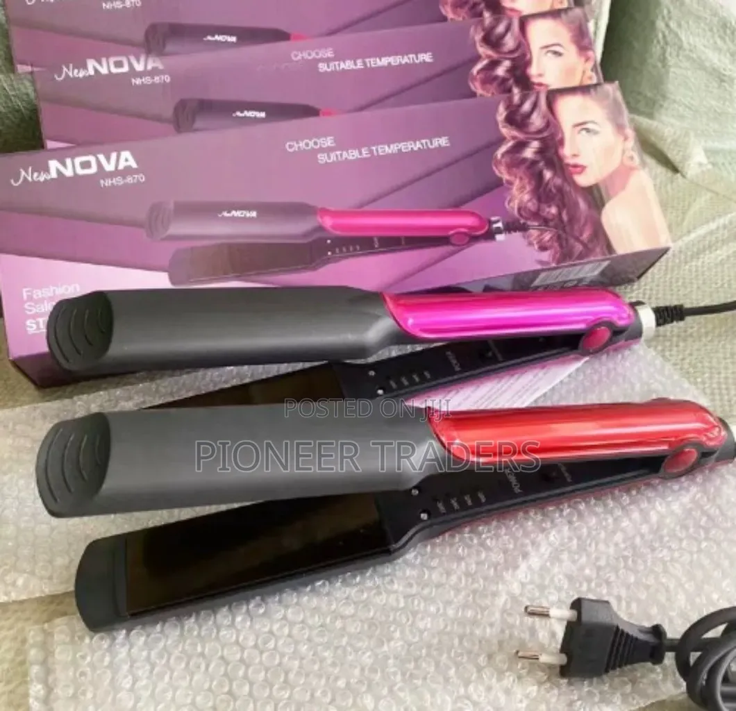*Cronier Professional 2in1 Ceramic Flat Iron Hair Straightener