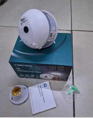 Perfect Wireless Lighting CCTV Bulb Camera V380 Max Indoor Camera