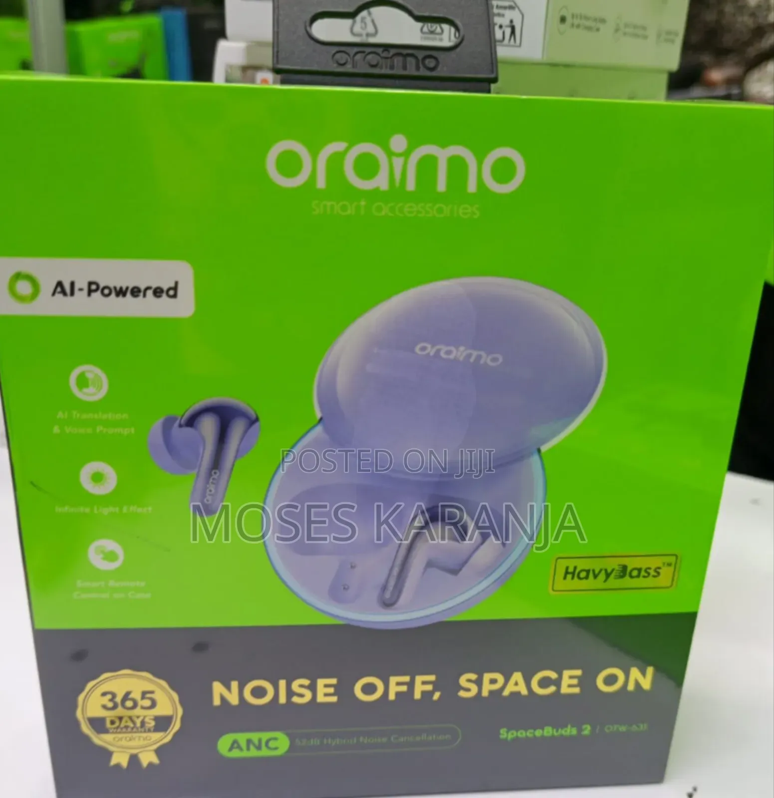 Oraimo SpaceBuds TWS Wireless Earbuds