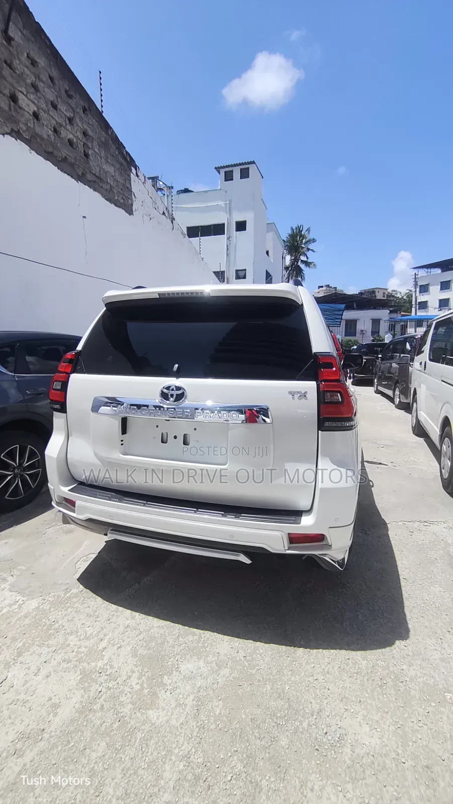 Toyota Land Cruiser Prado 2018 White