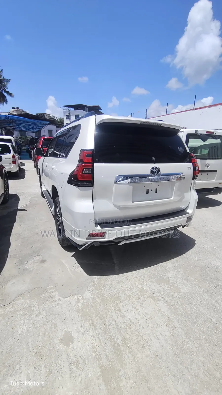 Toyota Land Cruiser Prado 2018 White