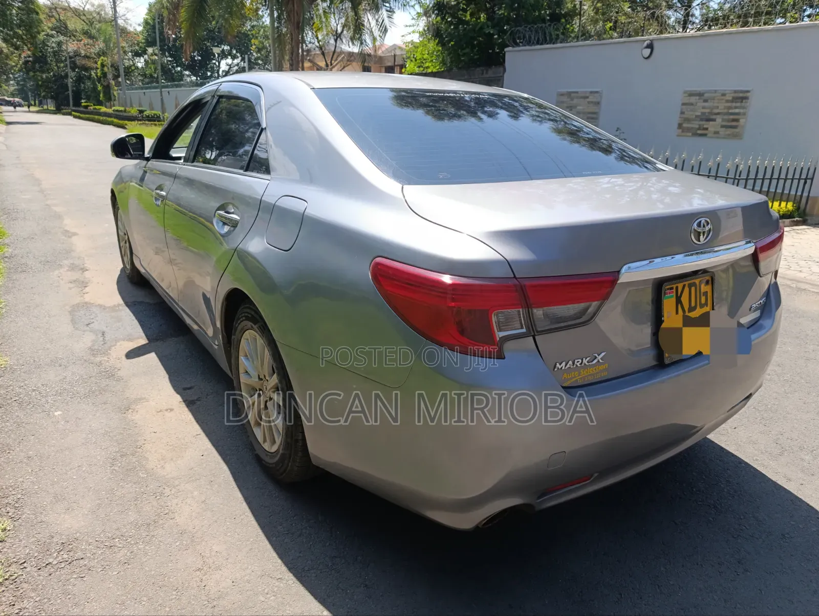 Toyota Mark X 2015 Silver
