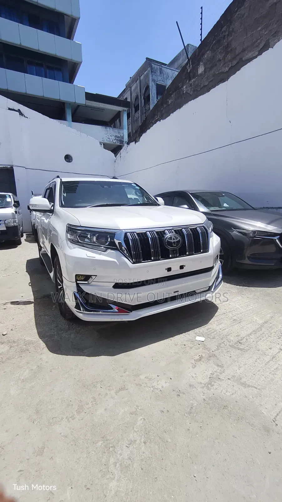 Toyota Land Cruiser Prado 2018 White