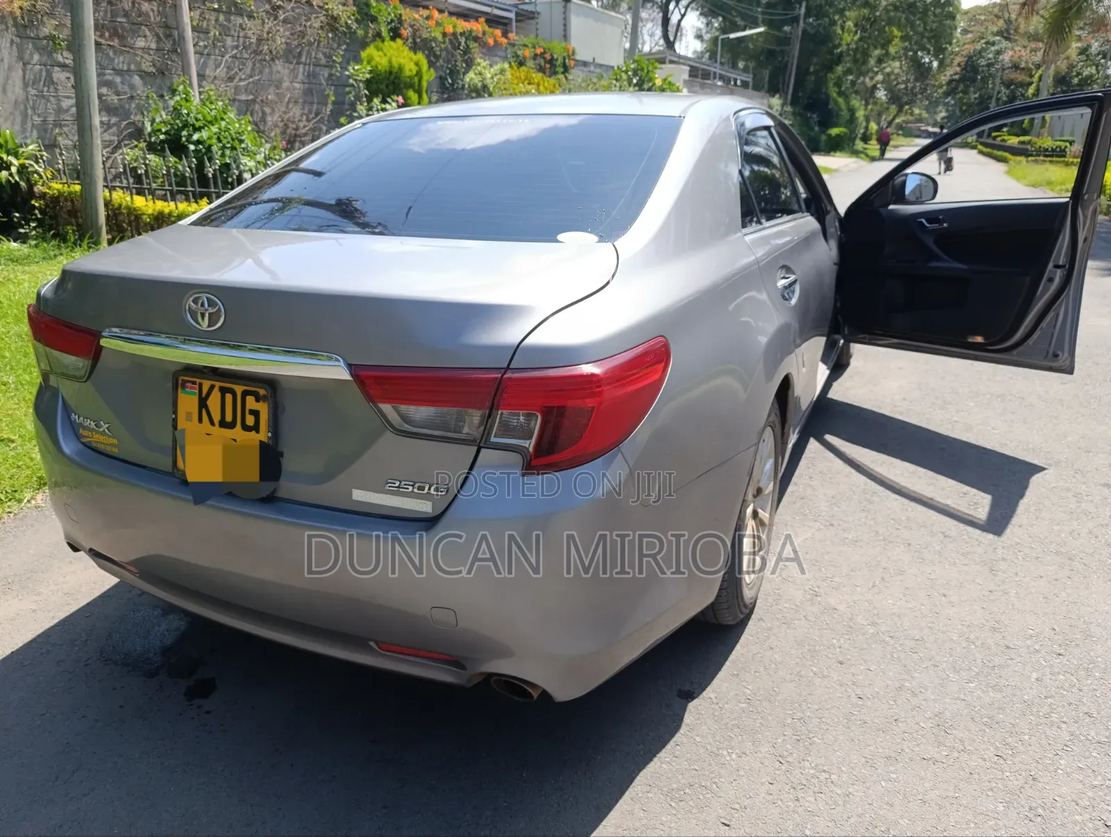 Toyota Mark X 2015 Silver