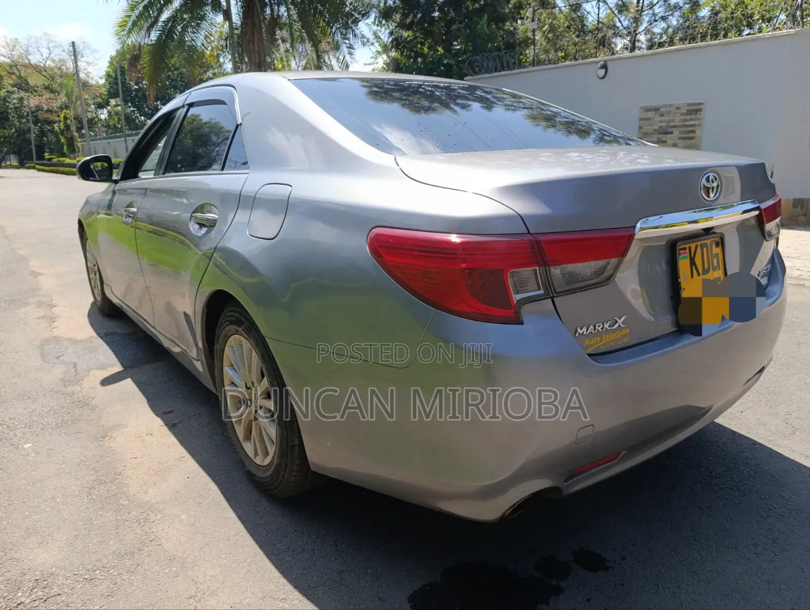 Toyota Mark X 2015 Silver