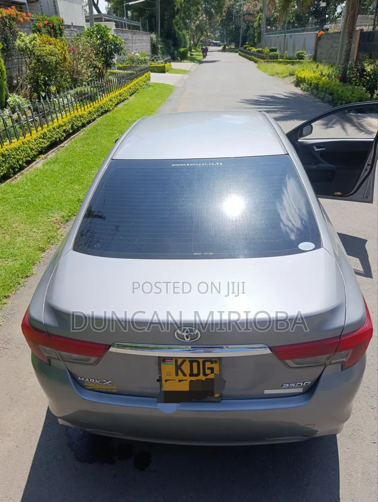 Toyota Mark X 2015 Silver