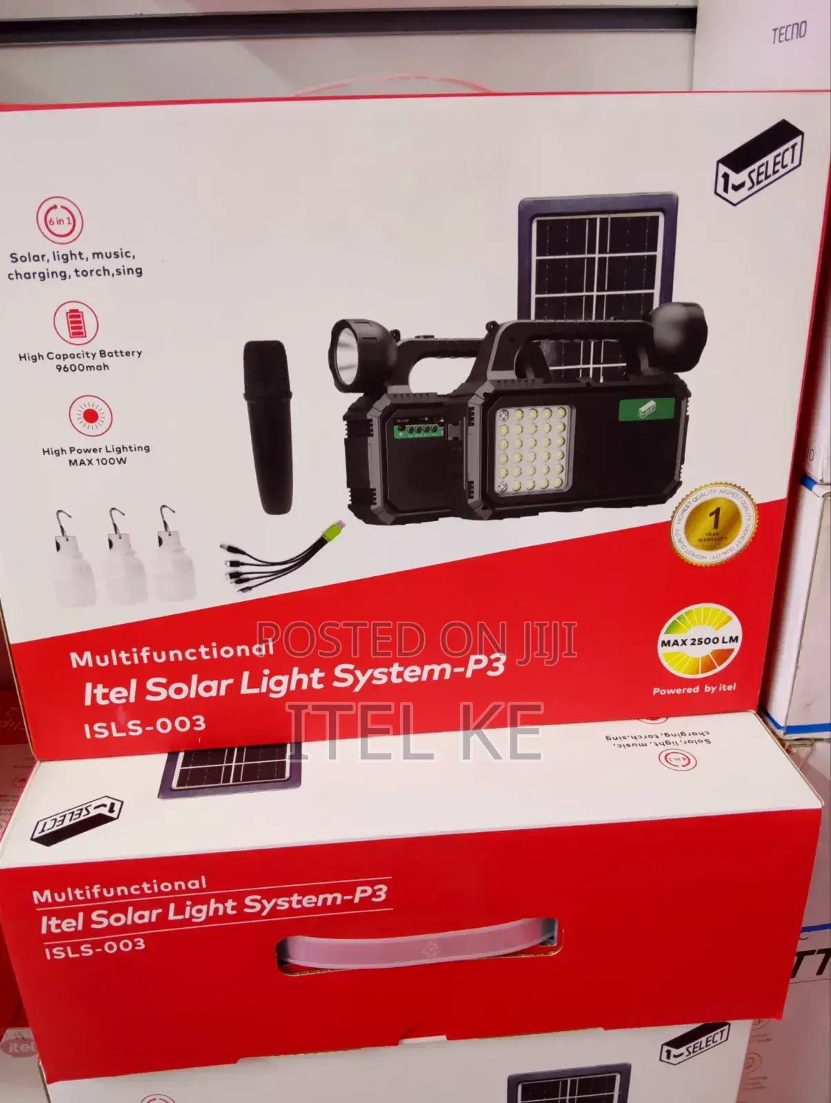 Itel Solar Light System P3 (ISLS-003)
