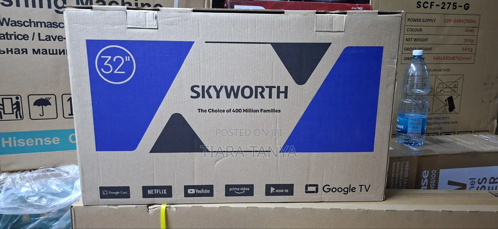 Televisions
Skyworth 32E3500G 32inch Full HD TV