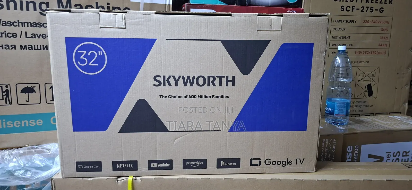 Televisions
Skyworth 32E3500G 32inch Full HD TV
