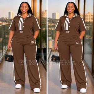 Women's Two Pieces Casual Lounge Tracksuit Set