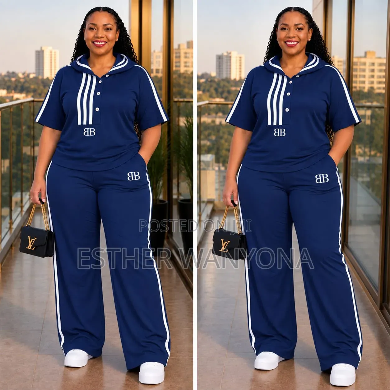 Women's Two Pieces Casual Lounge Tracksuit Set