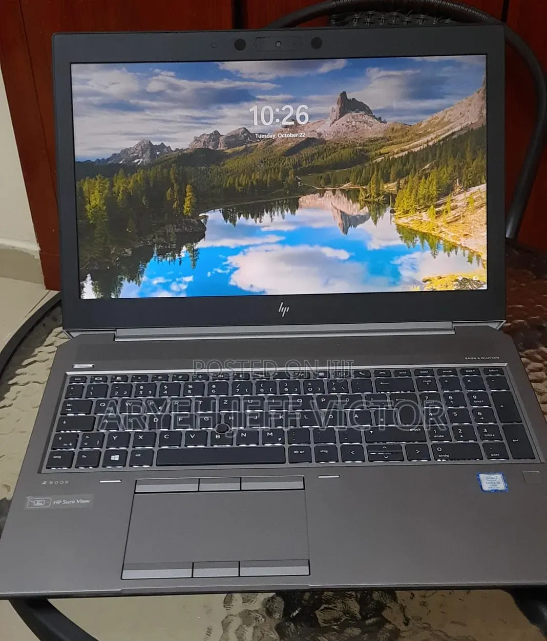 Laptop HP ZBook 15 G6 32GB Intel Core i9 SSD 1T