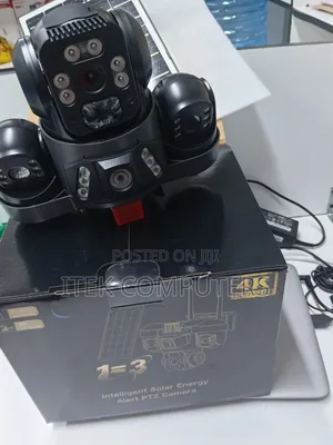 Triple-Lens 4G Solar CCTV Camera With Remote Monitoring