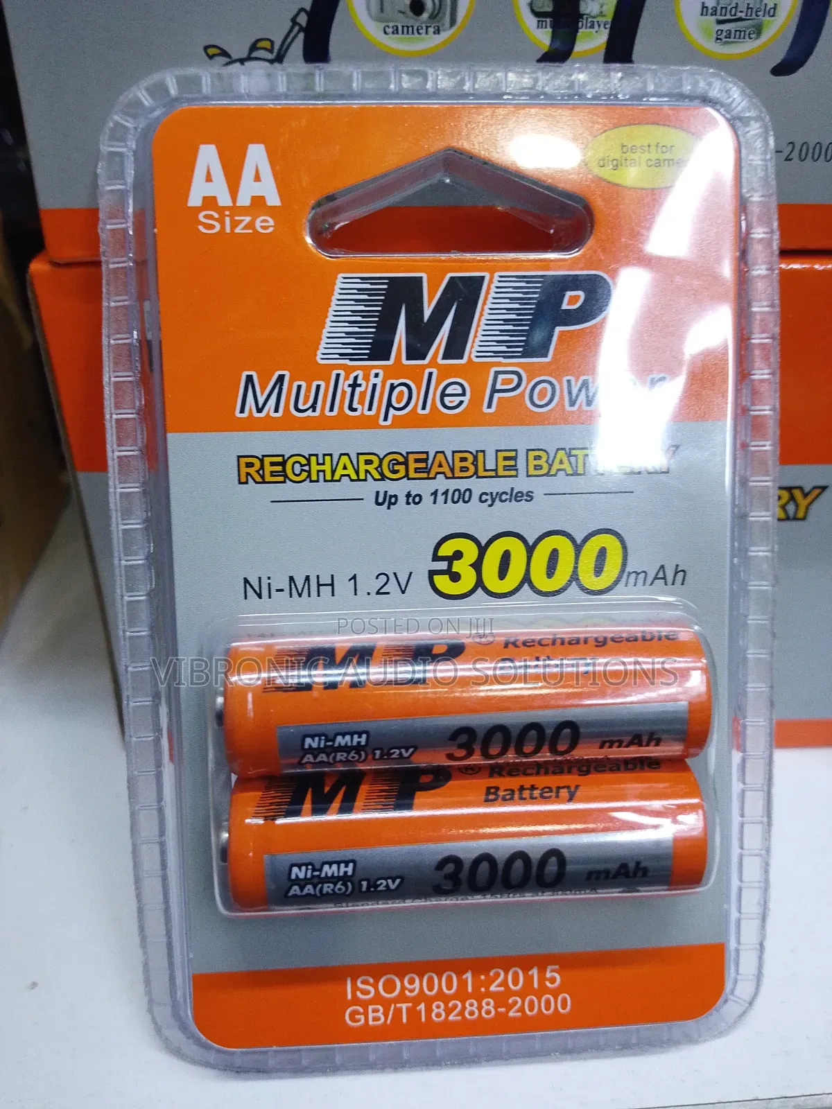 Microphone 9v RECHARGEABLE BATTERY