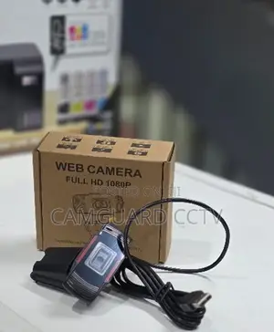 Full HD 1080P Plug Play USB Webcam – Digital Web Cam for Desktop