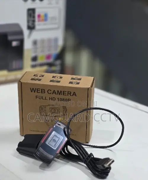 Full HD 1080P Plug Play USB Webcam – Digital Web Cam for Desktop