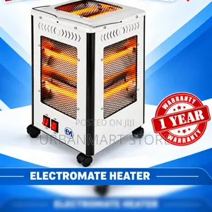 Electromate 2000W 5-Sided Quartz Room Heater