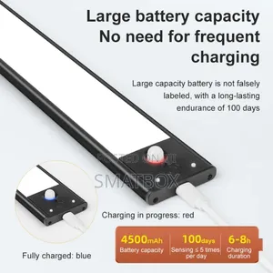 Wireless Motion Sensor Led Bar Lamp for Kitchen, Bedroom Etc