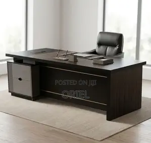 Executive Office Desk : Executive 1600MM L-Shape Desk