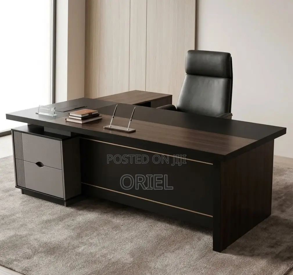 Executive Office Desk : Executive 1600MM L-Shape Desk