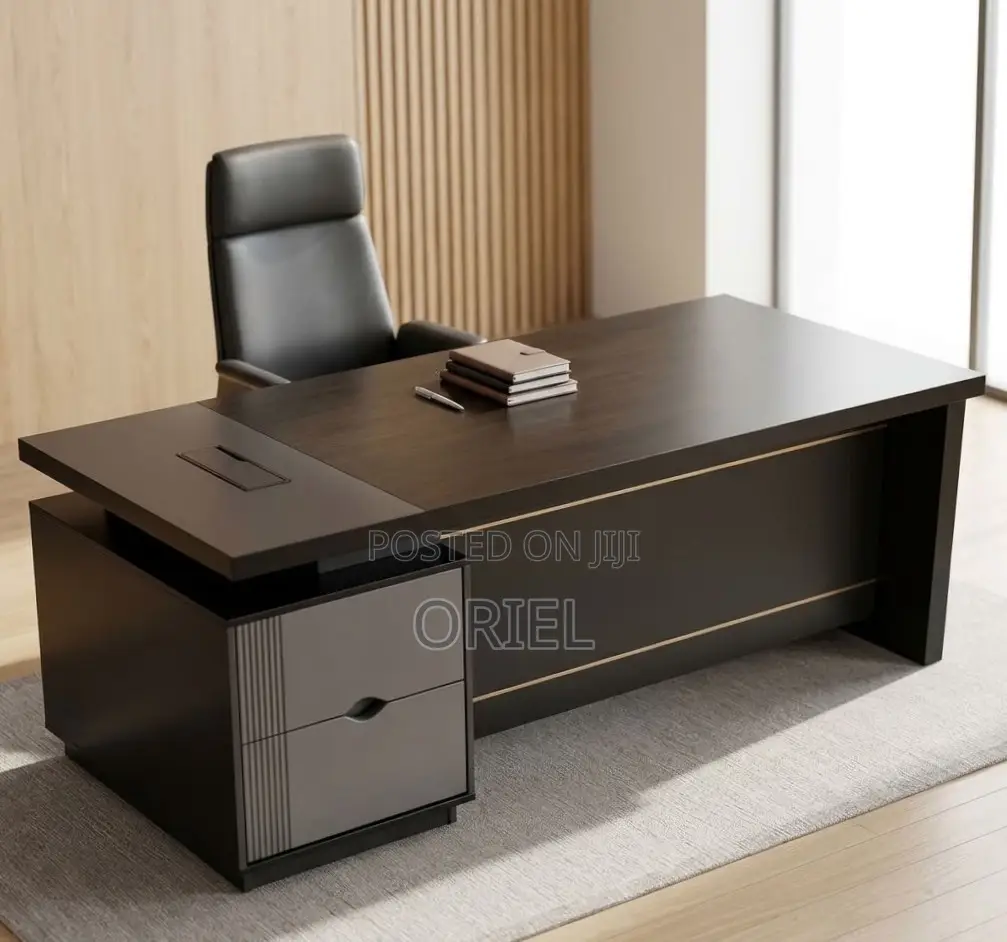 Executive Office Desk : Executive 1600MM L-Shape Desk