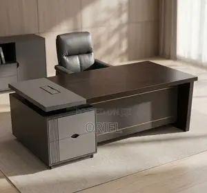 Executive Office Desk : Executive 1600MM L-Shape Desk