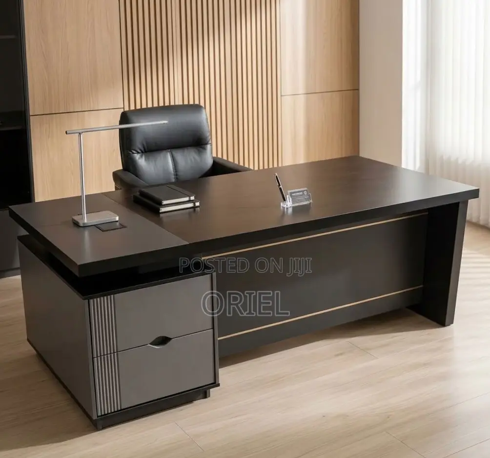 Executive Office Desk : Executive 1600MM L-Shape Desk