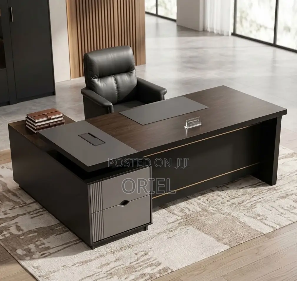 Executive Office Desk : Executive 1600MM L-Shape Desk