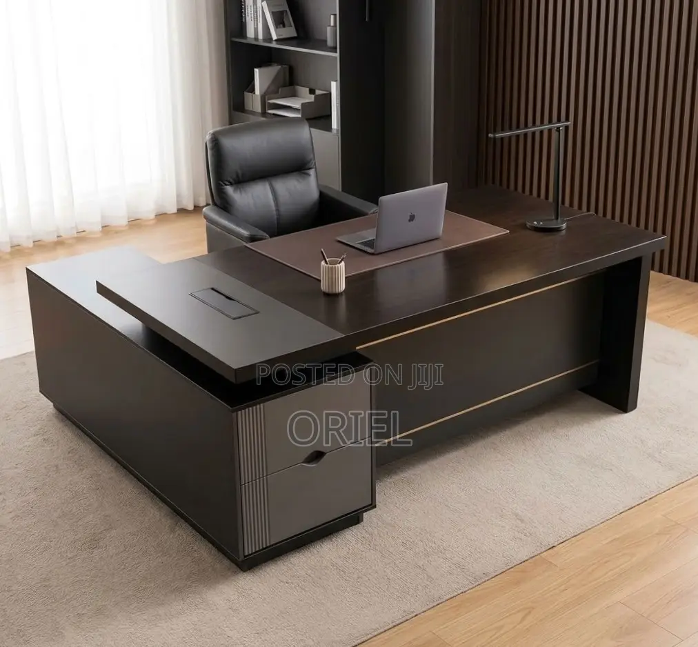 Executive Office Desk : Executive 1600MM L-Shape Desk