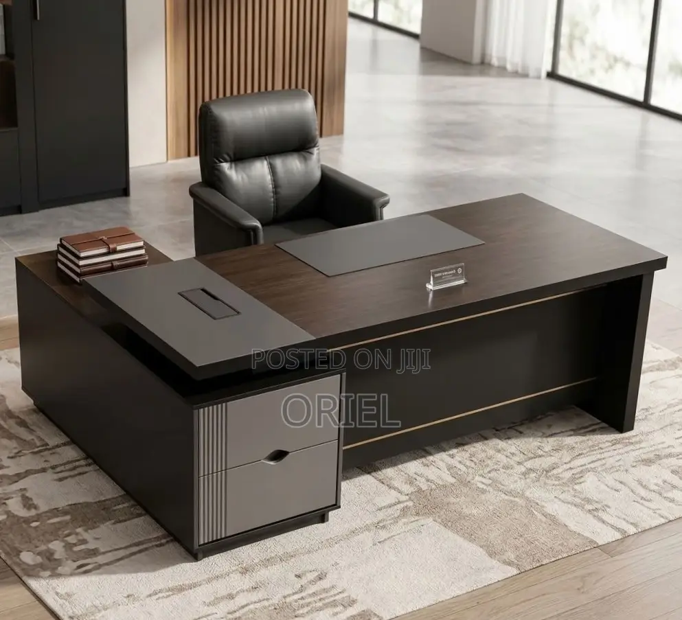 Executive Office Desk : Executive 1600MM L-Shape Desk