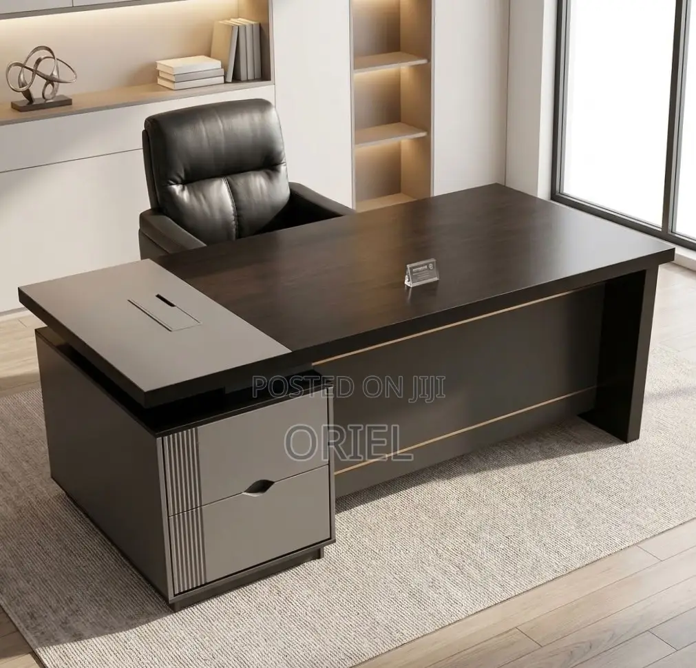 Executive Office Desk : Executive 1600MM L-Shape Desk